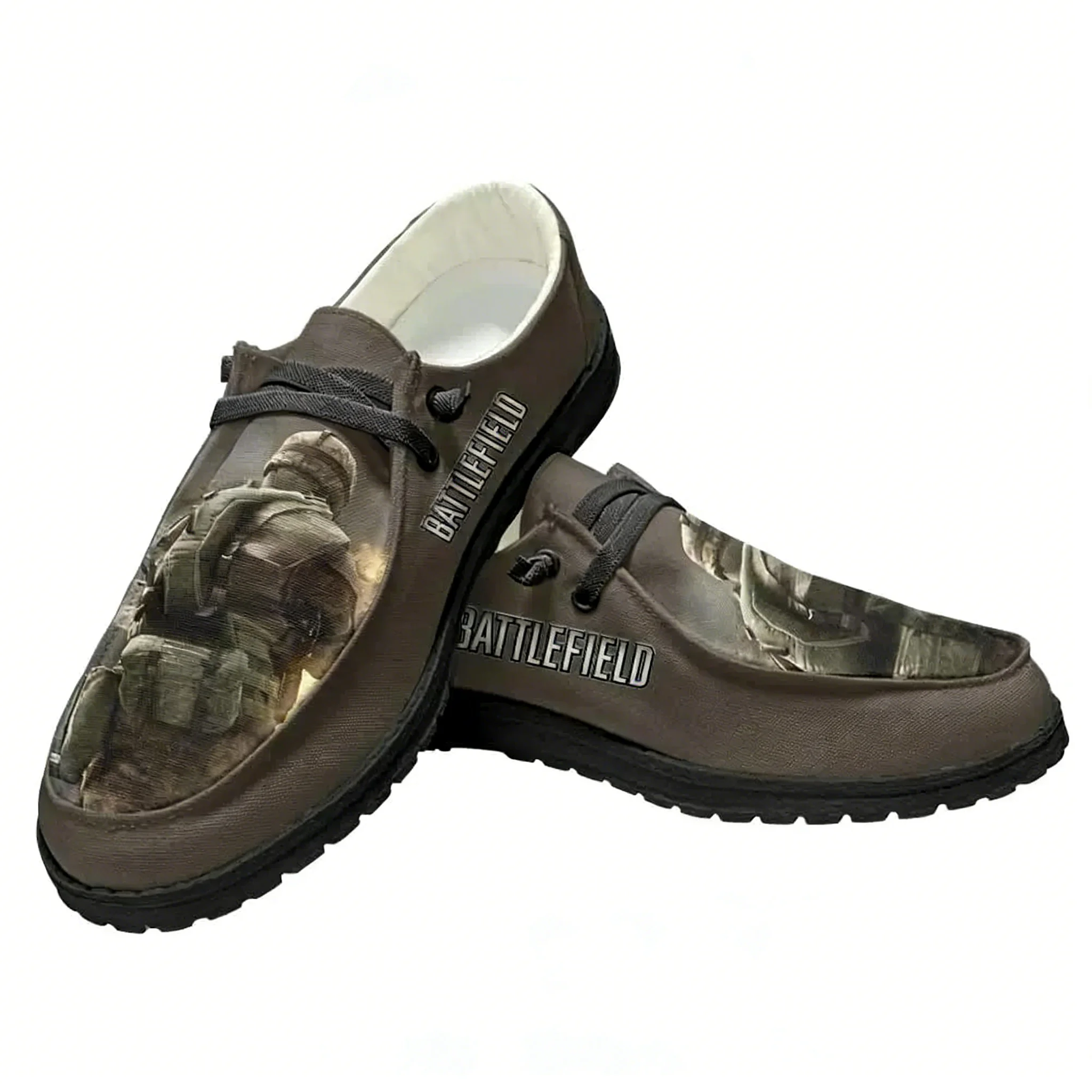 Oxford Lace Up Women - Chaussures décontractées Battlefield, chaussures plates pour