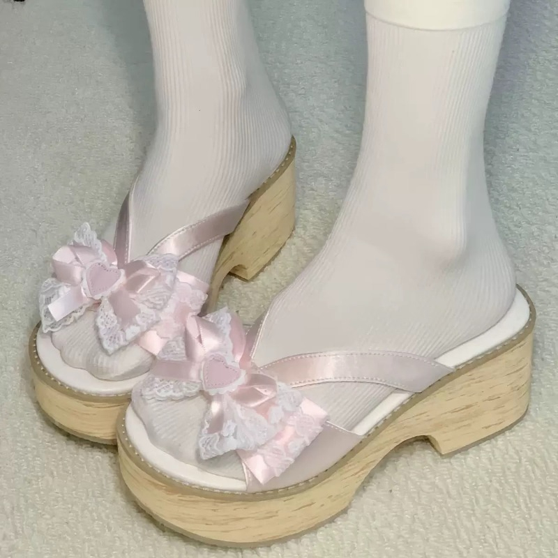 Women'S Shoes Quality - Sandales à plateforme épaisses en bois