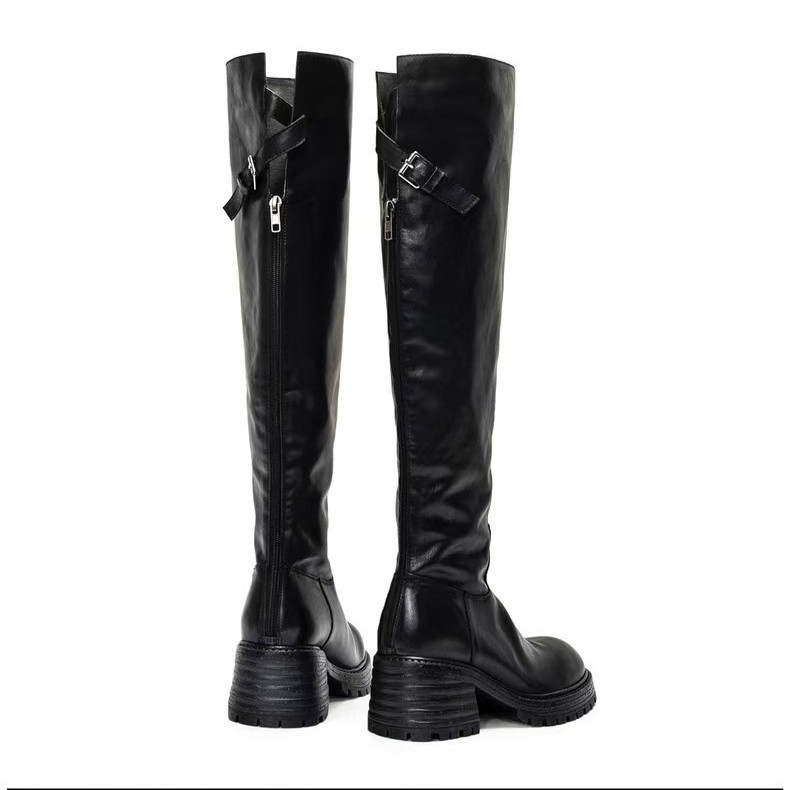 Sock Boot Women - Bottes à talons hauts et épais