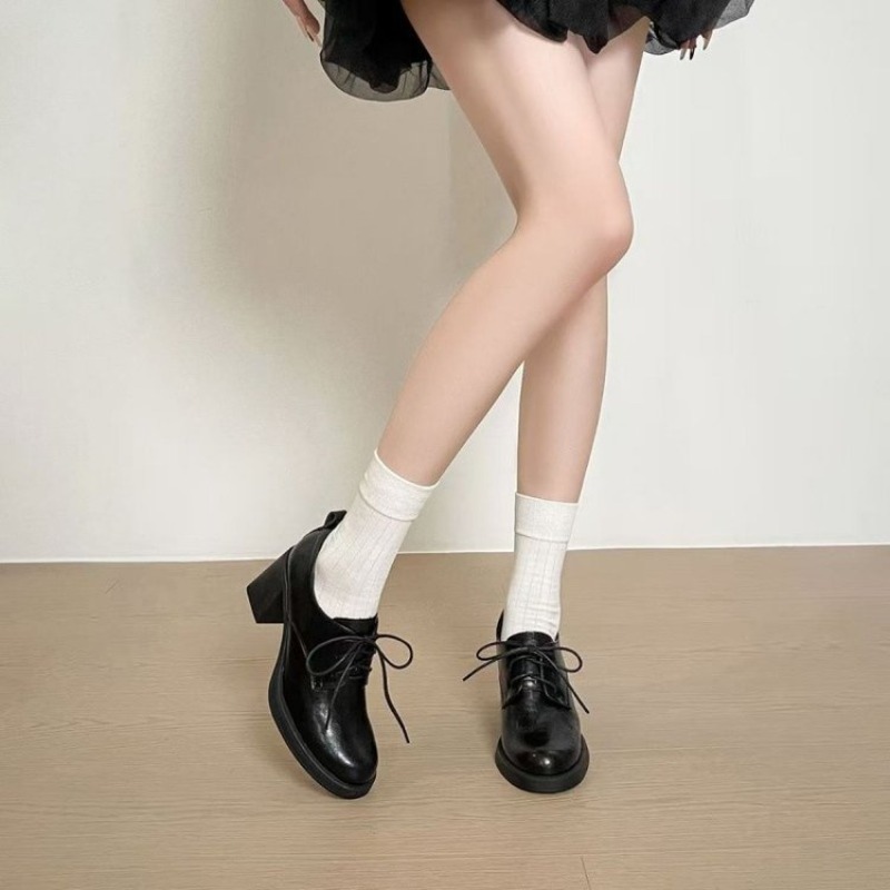 Chaussures Oxford à bout carré - Oxford Lace Up Women avis et prix