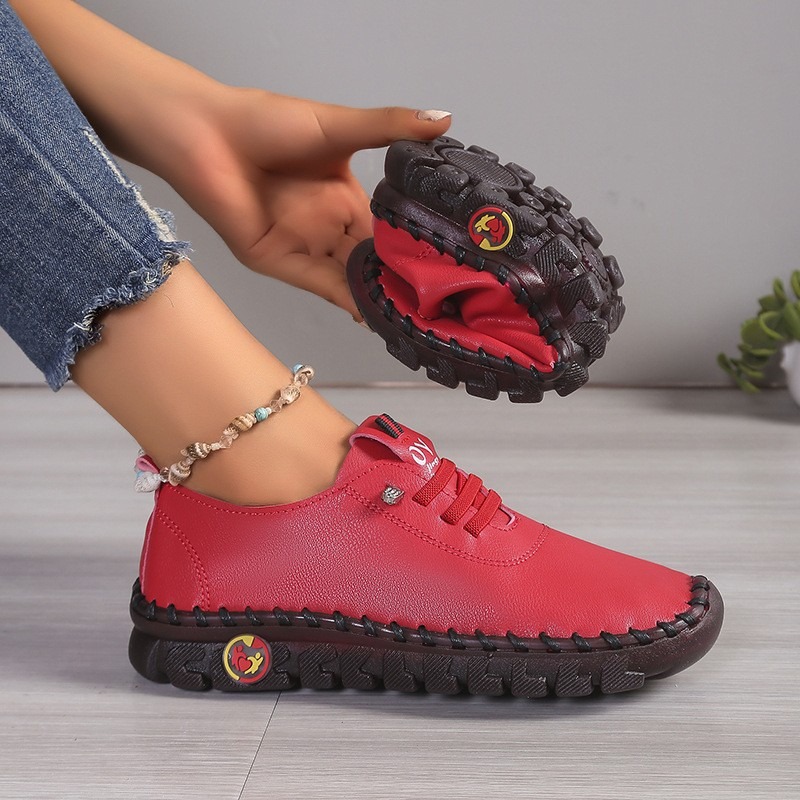 Chaussures décontractées en cu - Oxford Lace Up Women avis et prix